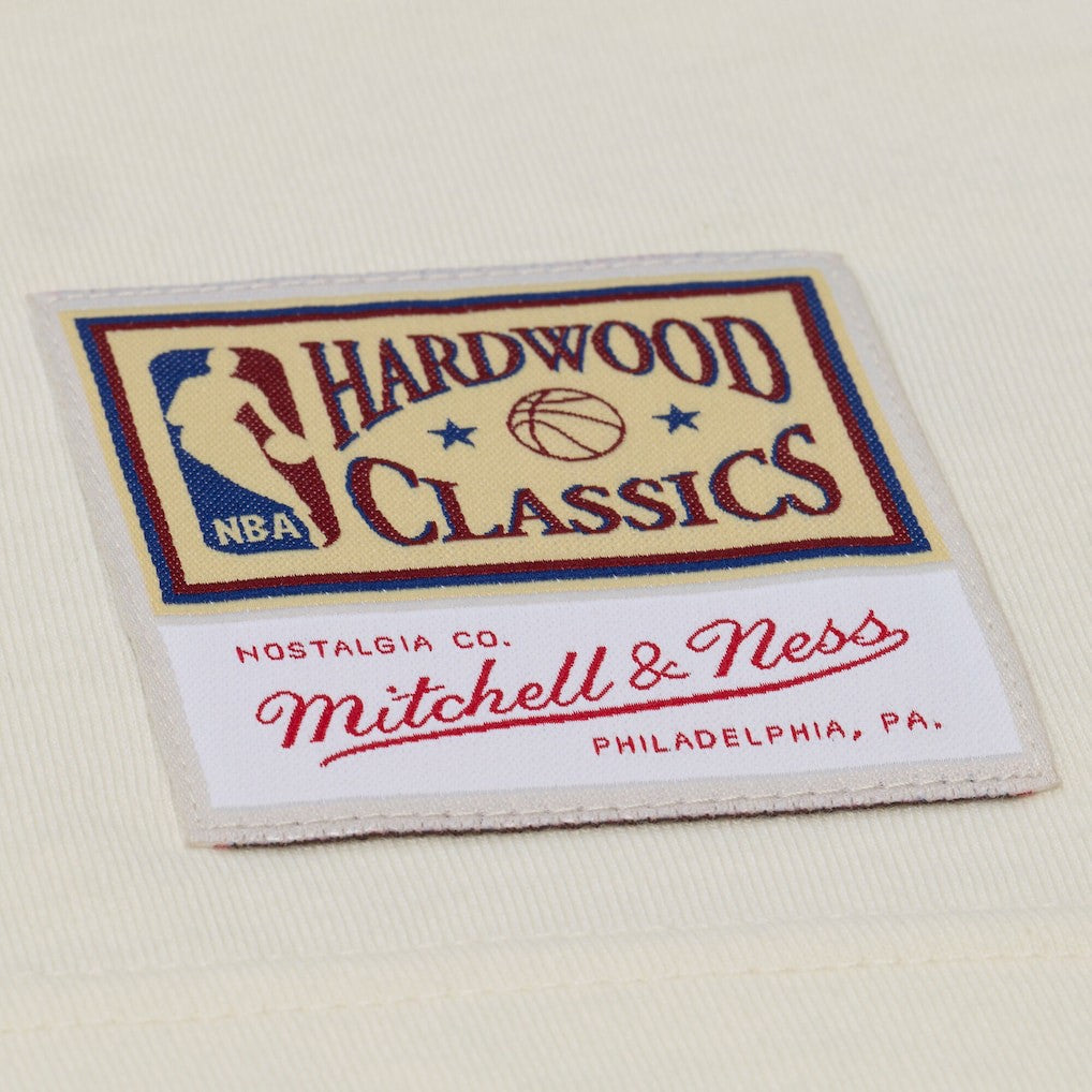 Cream Dallas Mavericks Hardwood Classics Chainstitch Premium T-Shirt sale | NBA