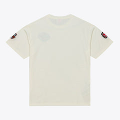 Cream Memphis Grizzlies Hardwood Classics Chainstitch Premium T-Shirt | NBA