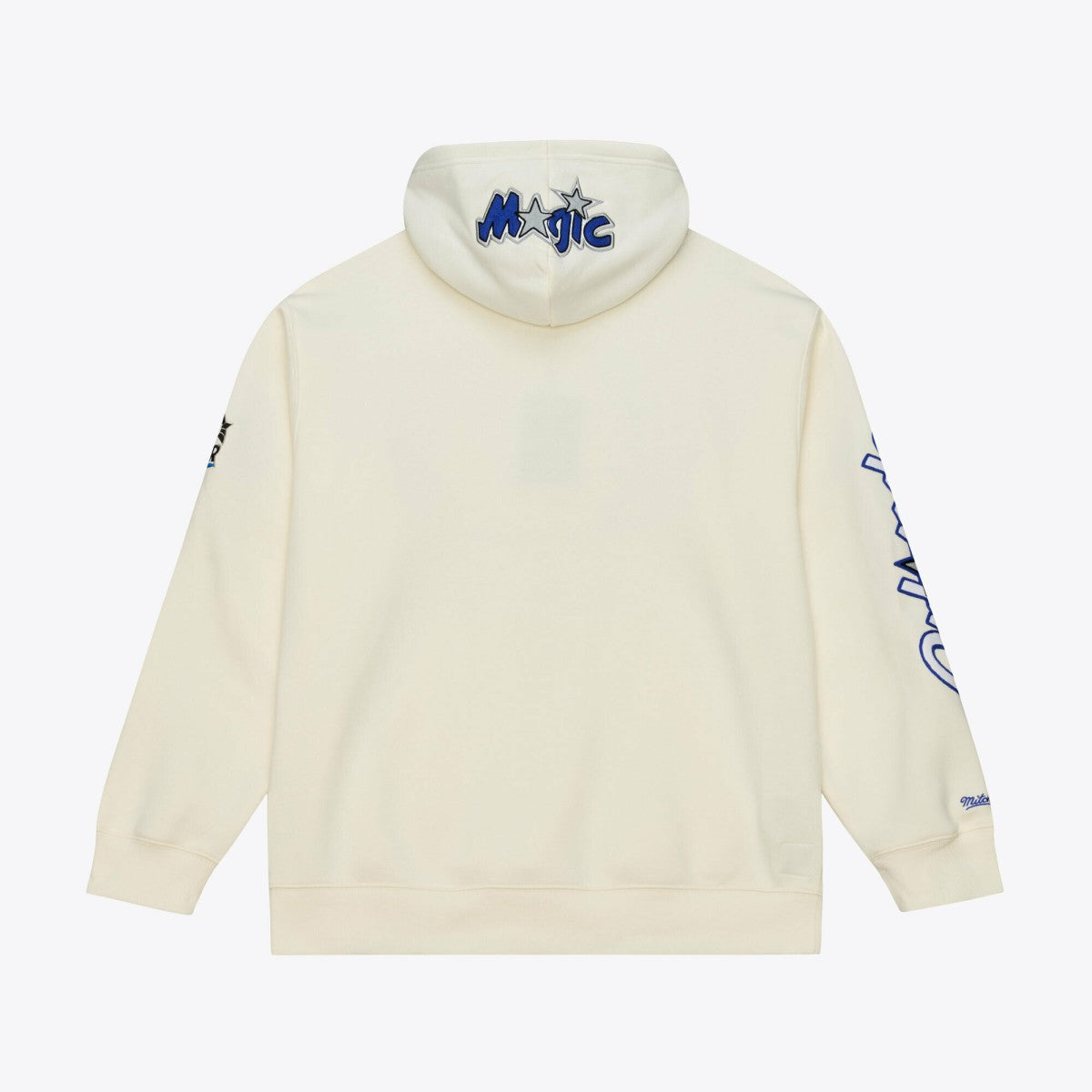 Cream Orlando Magic Hardwood Classics Chainstitch Premium Fleece Hoodie | NBA