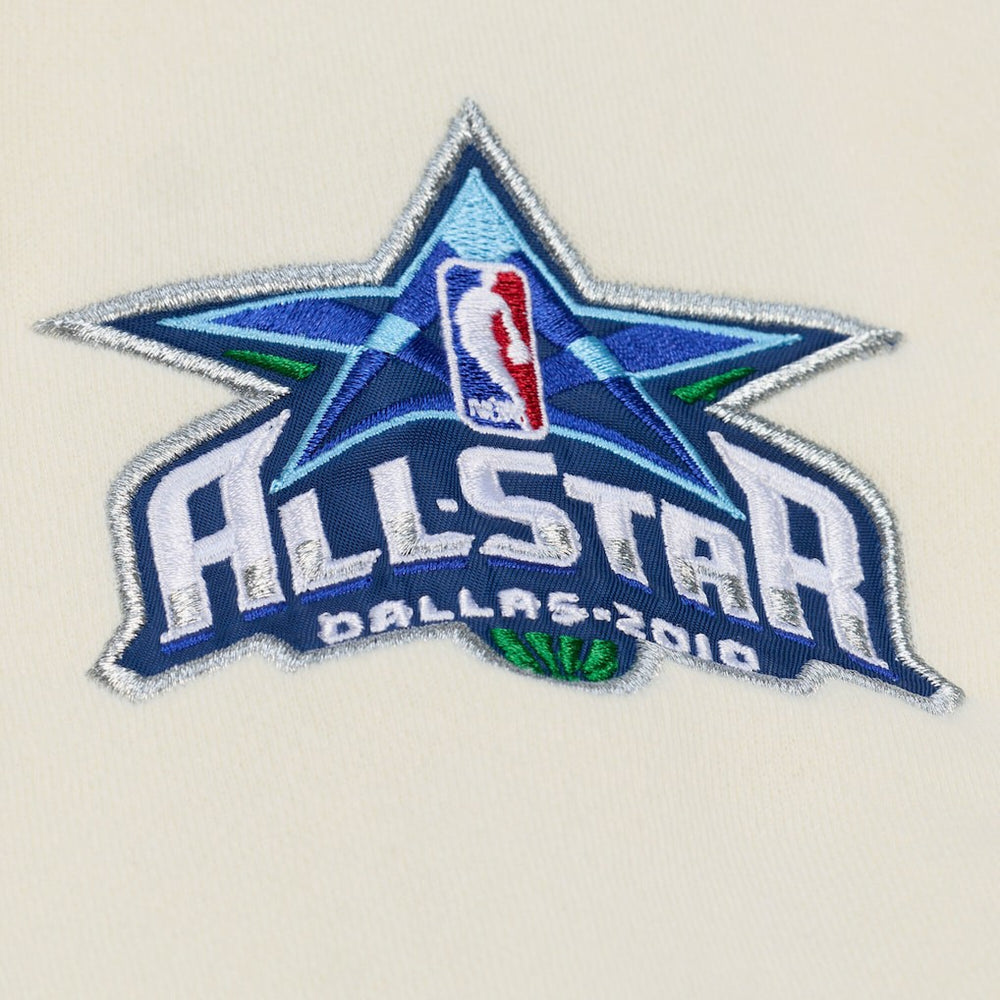 Cream Dallas Mavericks Hardwood Classics Chainstitch Premium Fleece Hoodie sale | NBA