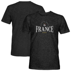 France National Team 1863FC Athletic Wordmark Vintage Tri-Blend T-Shirt