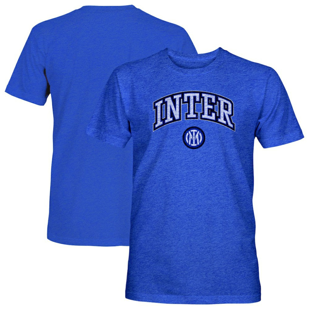 Inter Milan 1863FC Athletic Wordmark Vintage Tri-Blend T-Shirt
