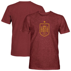 Spain National Team 1863FC Mono Badge Vintage Tri-Blend T-Shirt