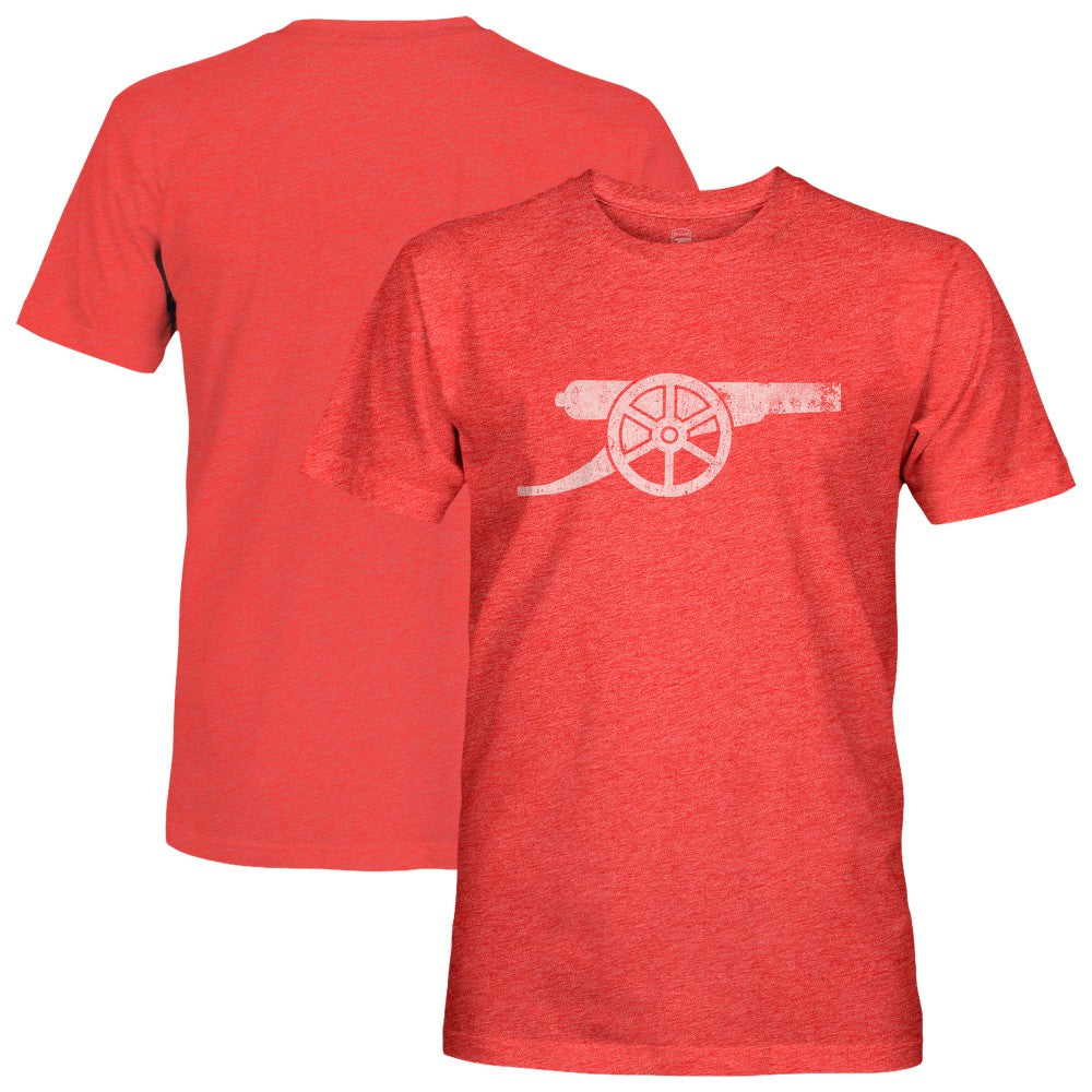 Arsenal 1863FC Mono Badge Vintage Tri-Blend T-Shirt