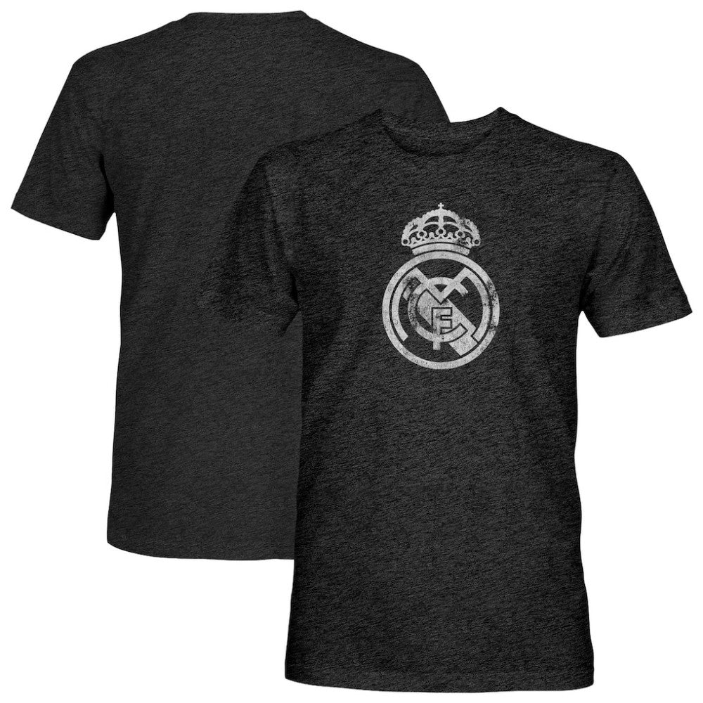 Real Madrid 1863FC Mono Badge Vintage Tri-Blend T-Shirt