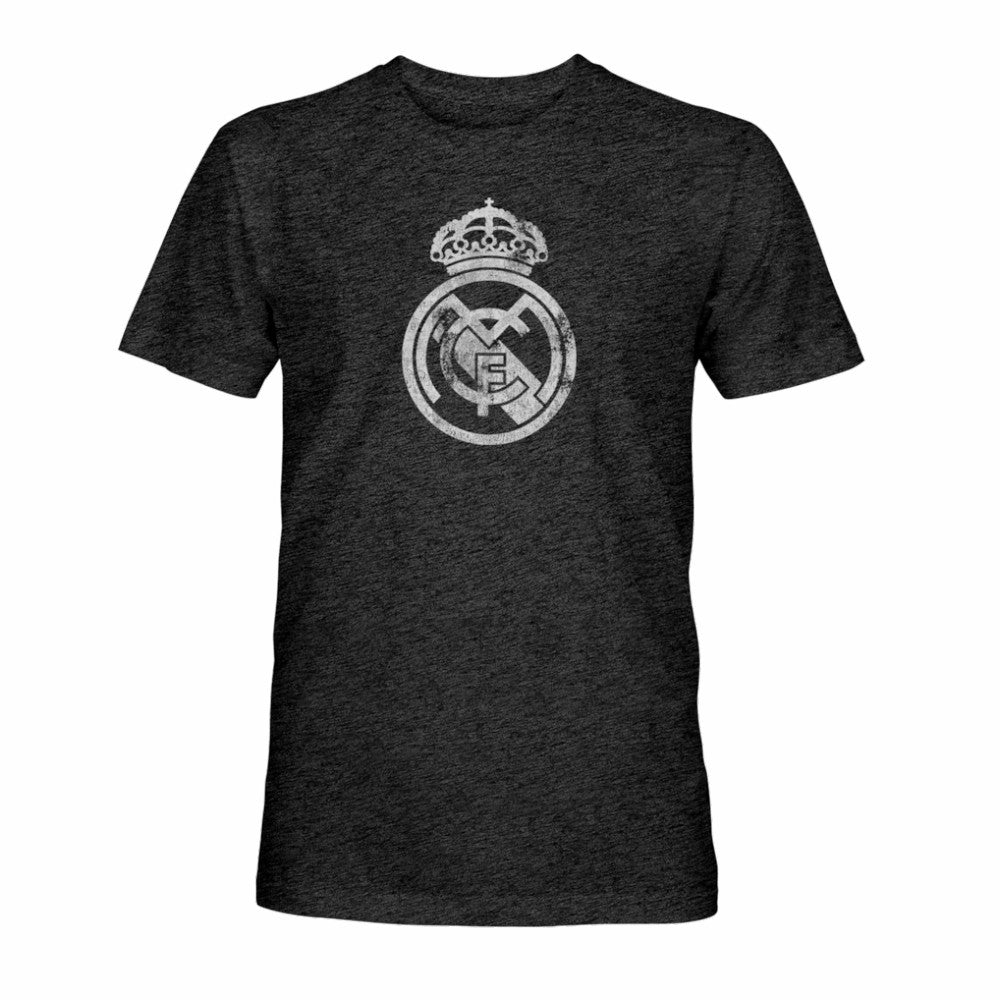 Real Madrid 1863FC Mono Badge Vintage Tri-Blend T-Shirt