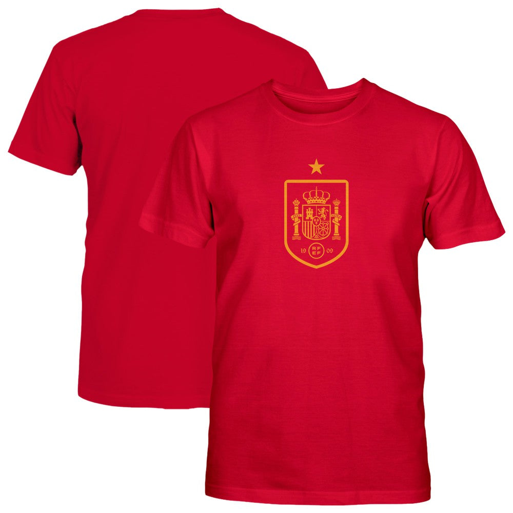 Spain National Team 1863FC Youth Mono Badge T-Shirt