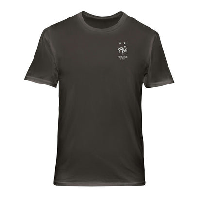France National Team 1863FC Wordmark Cotton T-Shirt for sale - Gray