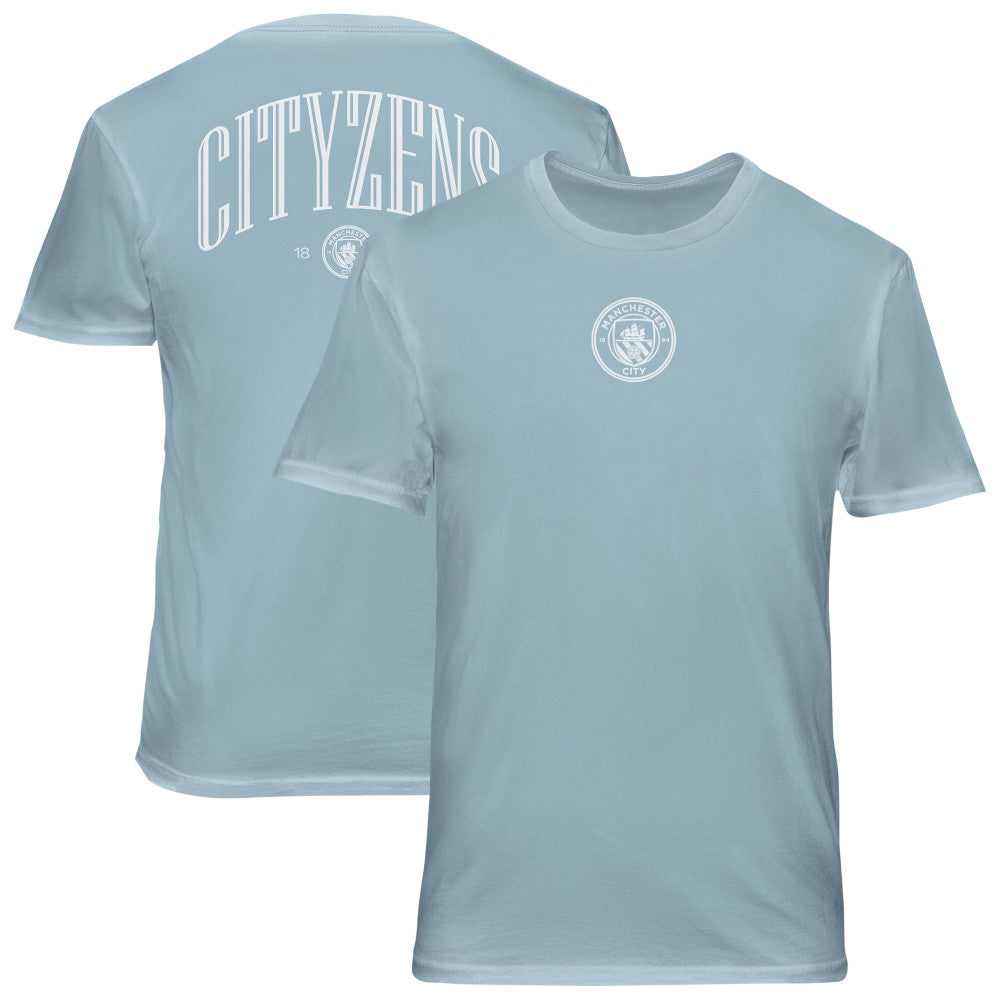 Manchester City 1863FC Back Wordmark Soft Wash T-Shirt