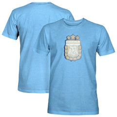 Argentina National Team 1863FC Color Badge Tri-Blend T-Shirt