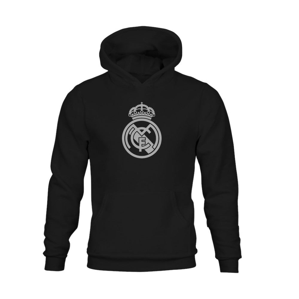 Real Madrid 1863FC Youth Mono Badge Fleece Hoodie