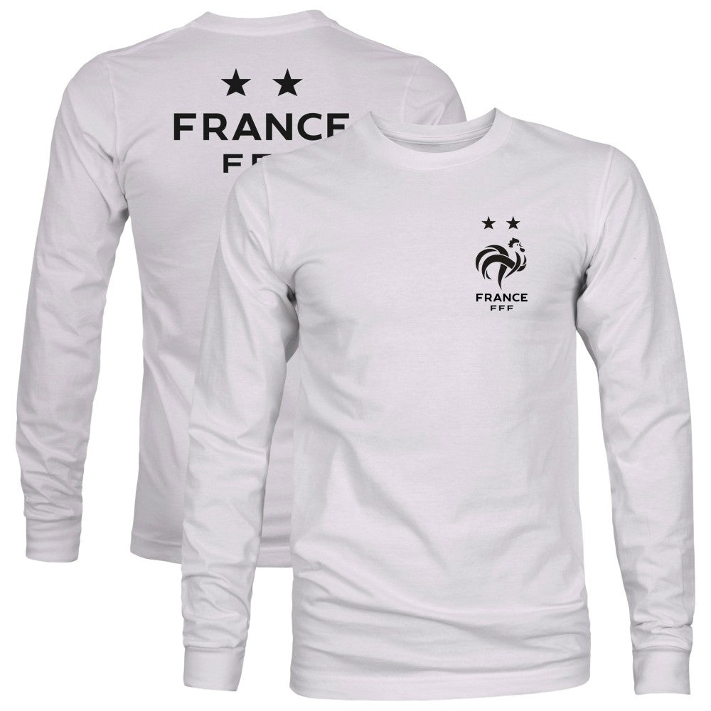 France National Team 1863FC Platinum Touch Long Sleeve T-Shirt