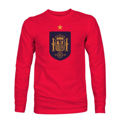 Spain National Team 1863FC Color Badge Long Sleeve T-Shirt