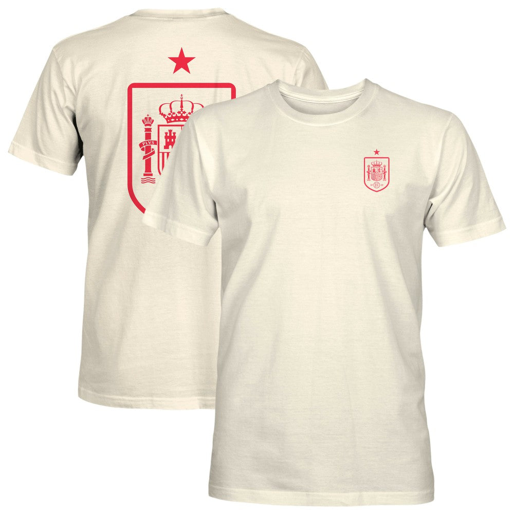 Spain National Team 1863FC Big Logo Heavyweight T-Shirt