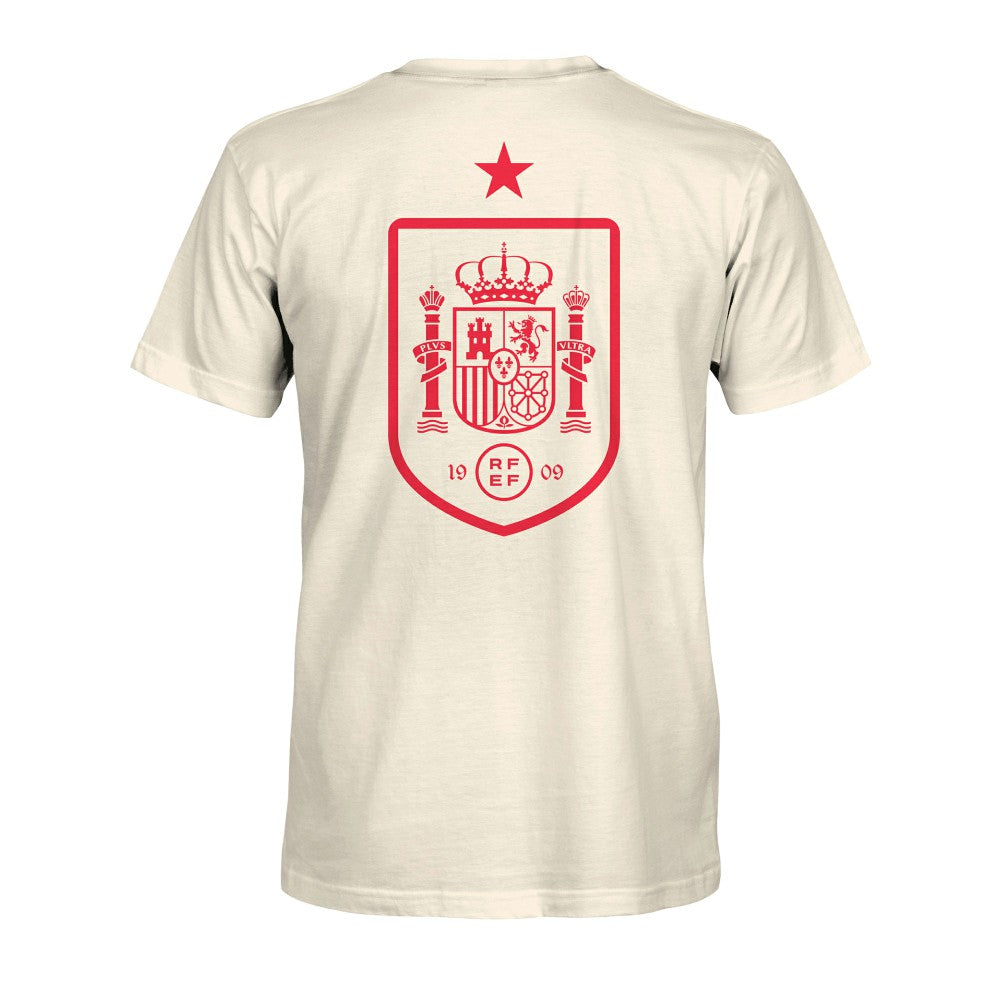 Spain National Team 1863FC Big Logo Heavyweight T-Shirt
