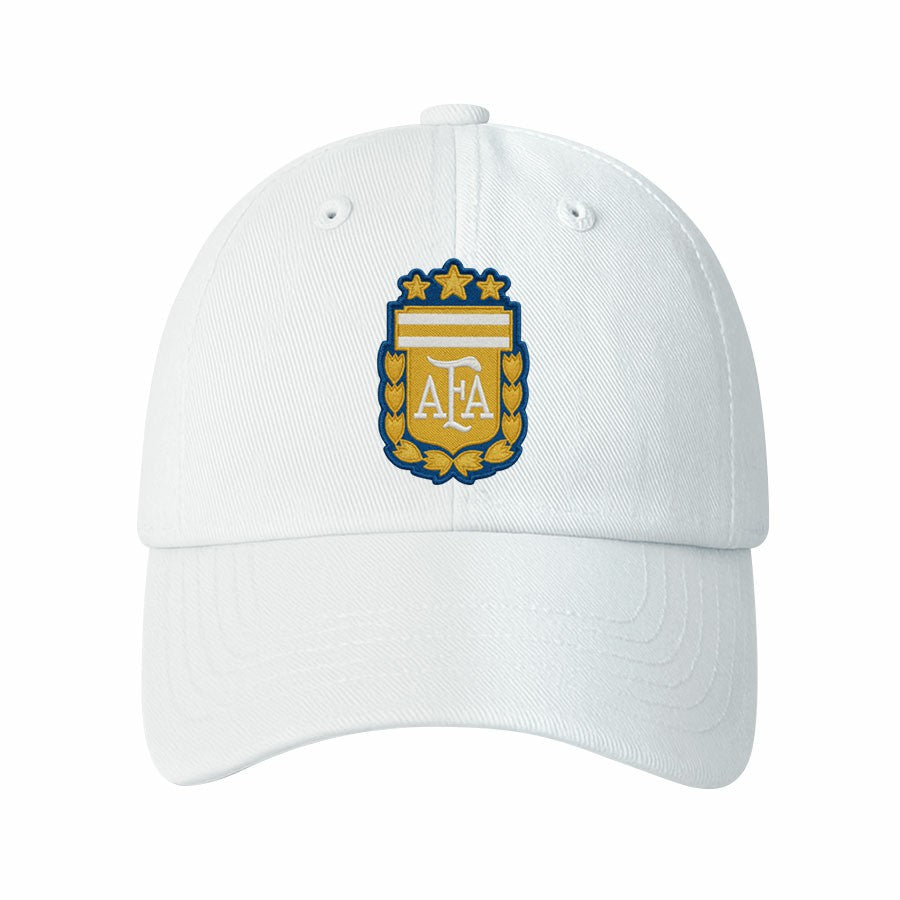 Argentina National Team 1863FC Retro Badge Crew Adjustable Hat