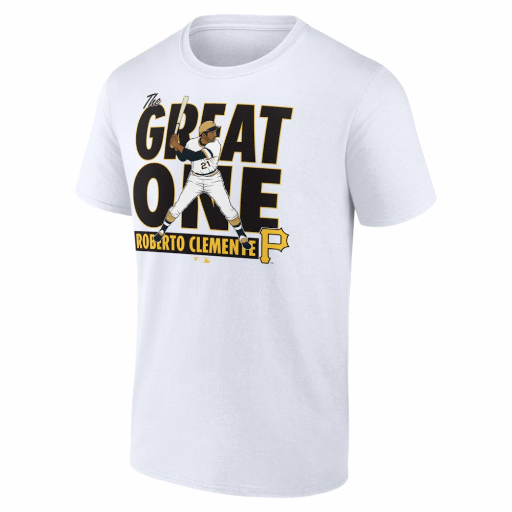 Roberto Clemente Pittsburgh Pirates Cooperstown Player T-Shirt - MLB T-shirts