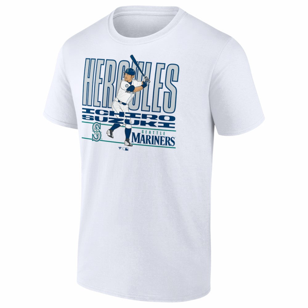Ichiro Suzuki Seattle Mariners Cooperstown Player T-Shirt - MLB T-shirts