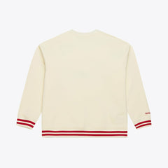 Cream Philadelphia 76ers Hardwood Classics 76 Originals Collection Sweatshirt | NBA