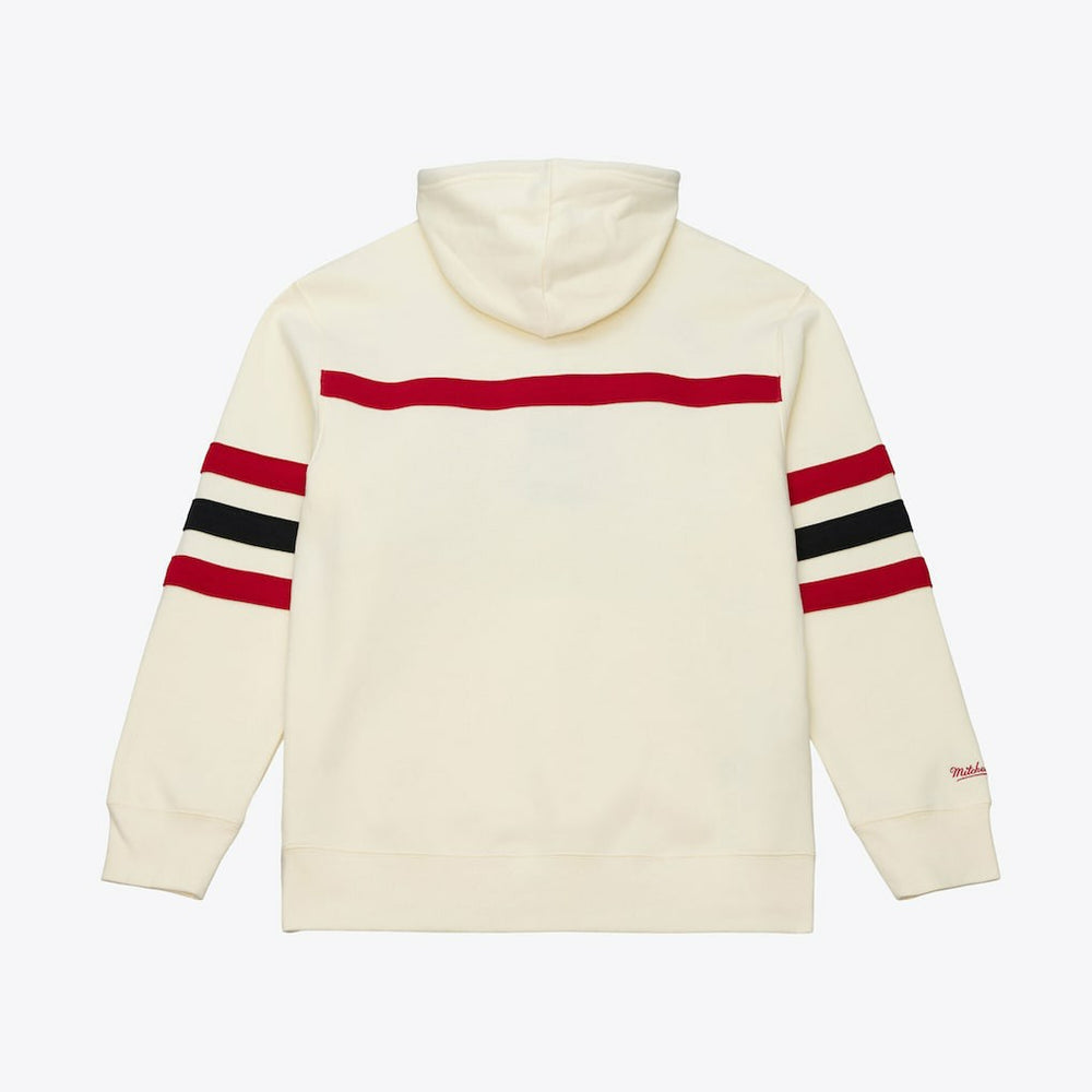 Cream Philadelphia 76ers Hardwood Classics 76 Originals Collection Head Coach Hoodie sale | NBA
