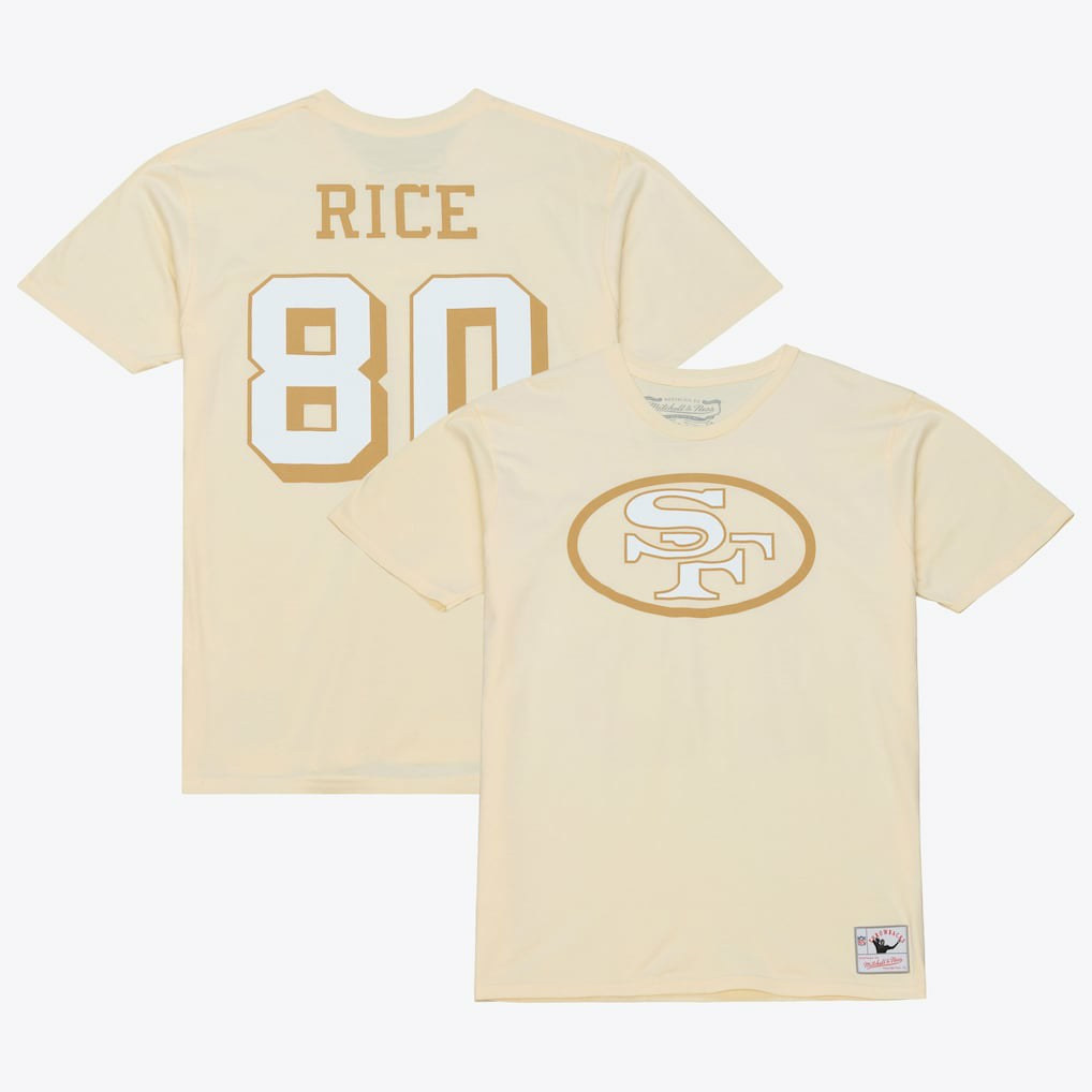 San Francisco 49ers Jerry Rice  Sandman Name & Number T-Shirt | NFL On sale