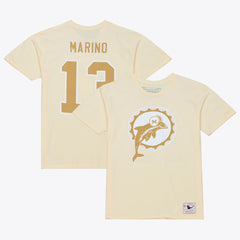 Miami Dolphins Dan Marino  Sandman Name & Number T-Shirt | NFL Outlet