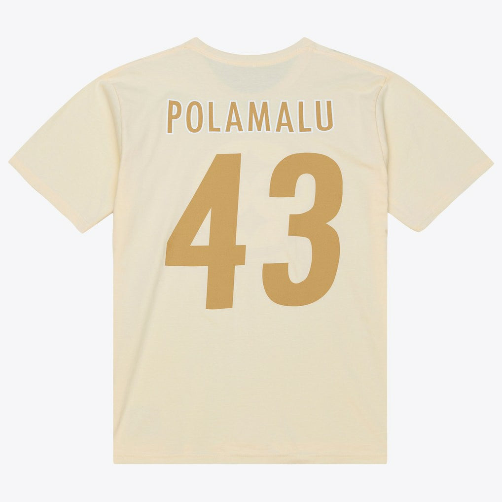 Pittsburgh Steelers Troy Polamalu  Sandman Name & Number T-Shirt | NFL Sale
