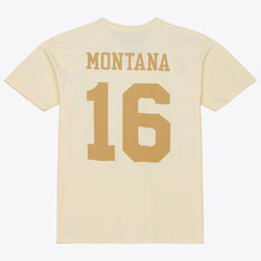 San Francisco 49ers Joe Montana  Sandman Name & Number T-Shirt | NFL US