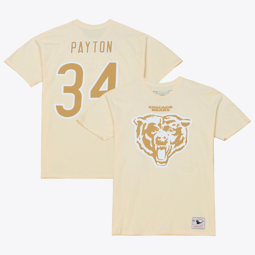 Chicago Bears Walter Payton  Sandman Name & Number T-Shirt | NFL US