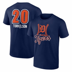 Spencer Torkelson Detroit Tigers Fastball Player Name & Number T-Shirt - MLB T-shirts