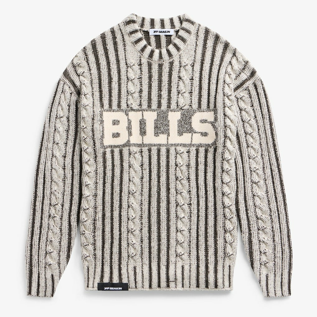 Buffalo Bills Off Season x NFL Unisex Cable Knit Sweater | NFL Online