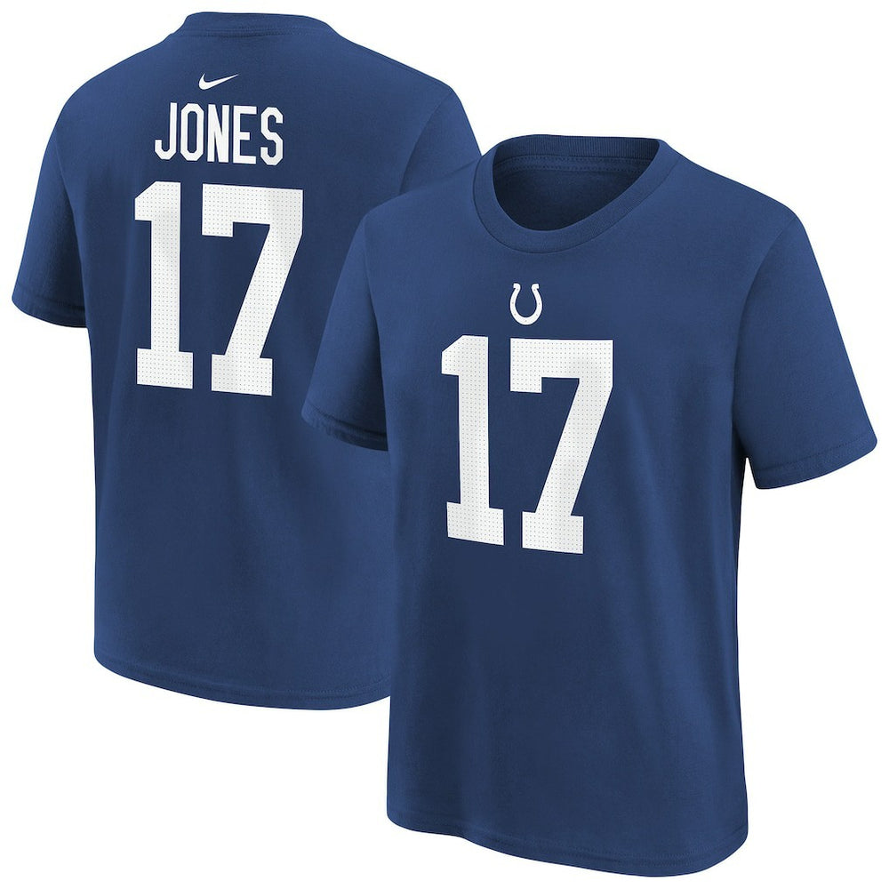 Indianapolis Colts Daniel Jones  Youth Player Name & Number T-Shirt | NFL Online