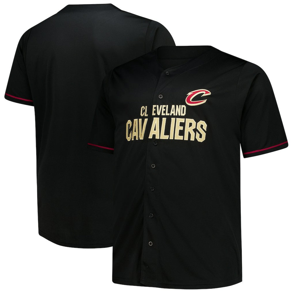 Black Cleveland Cavaliers Big & Tall Pop Full-Button Jersey sale | NBA