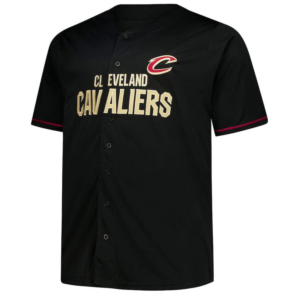 Black Cleveland Cavaliers Big & Tall Pop Full-Button Jersey sale | NBA