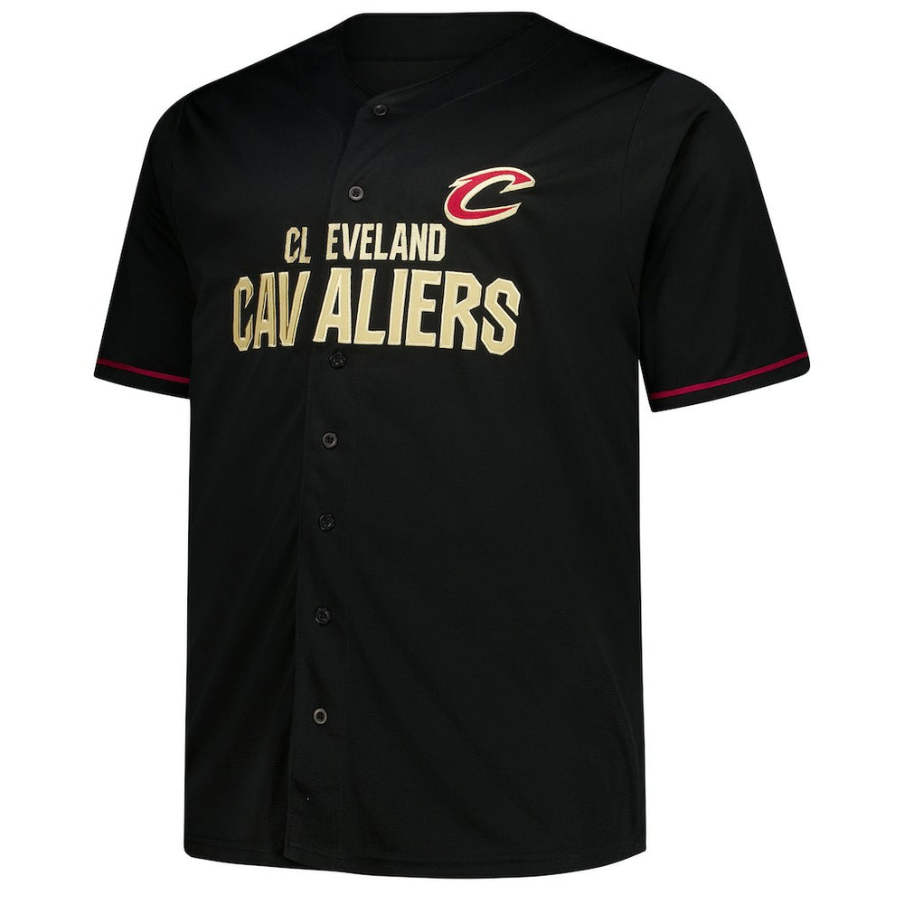 Black Cleveland Cavaliers Big & Tall Pop Full-Button Jersey sale | NBA