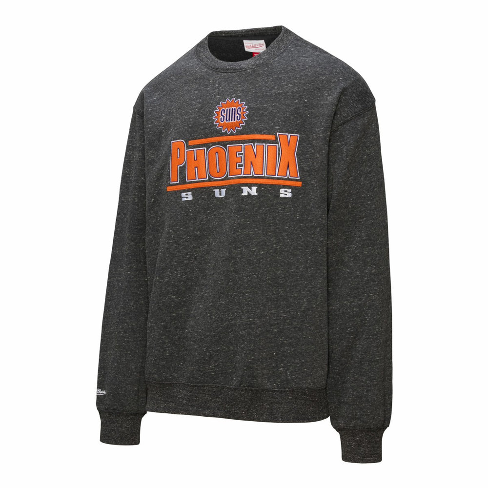Black Phoenix Suns Throw It Back Fleece Sweatshirt | NBA