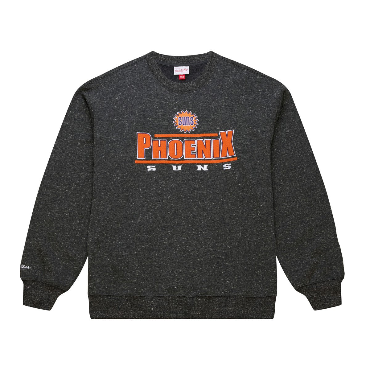 Black Phoenix Suns Throw It Back Fleece Sweatshirt | NBA