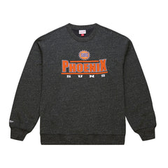 Black Phoenix Suns Throw It Back Fleece Sweatshirt | NBA