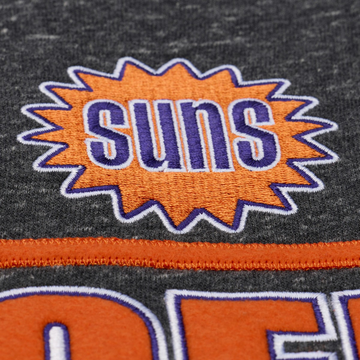 Black Phoenix Suns Throw It Back Fleece Sweatshirt | NBA