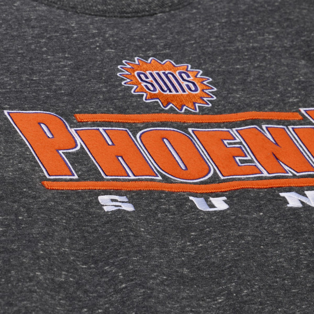Black Phoenix Suns Throw It Back Fleece Sweatshirt | NBA