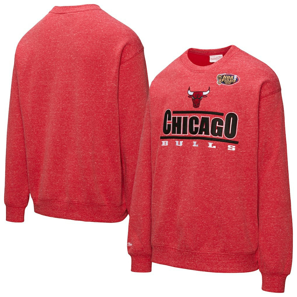 Red Chicago Bulls Throw It Back Fleece Sweatshirt sale | NBA