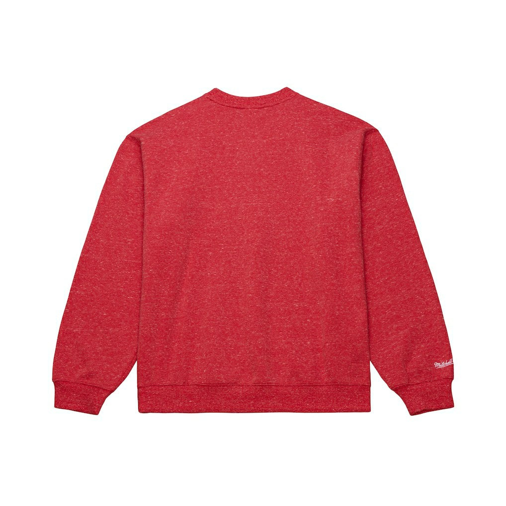 Red Chicago Bulls Throw It Back Fleece Sweatshirt sale | NBA
