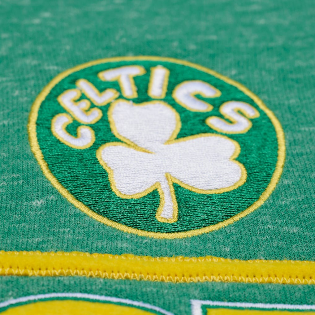 Green Boston Celtics Throw It Back Fleece Sweatshirt | NBA