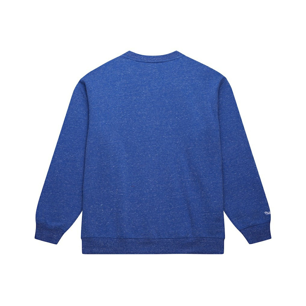 Navy Dallas Mavericks Throw It Back Fleece Sweatshirt sale | NBA