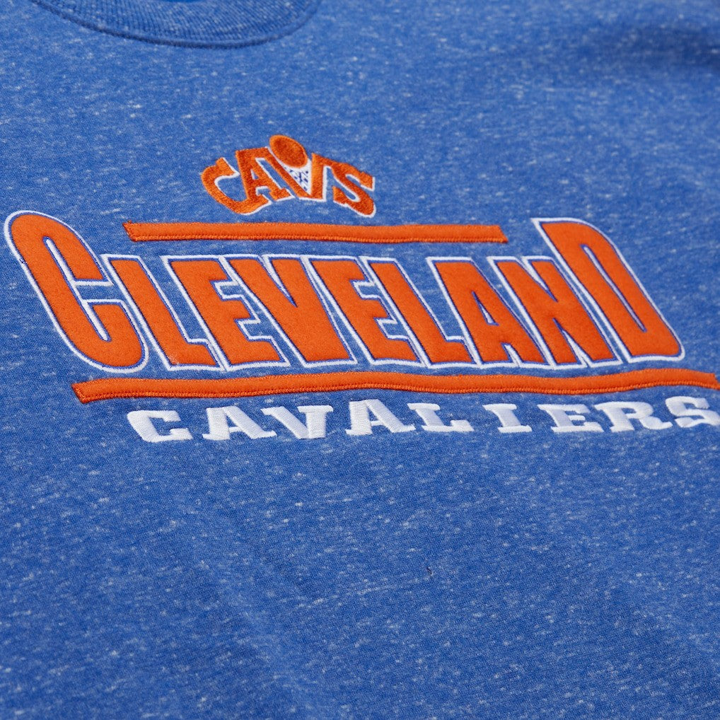 Royal Cleveland Cavaliers Throw It Back Fleece Sweatshirt sale | NBA