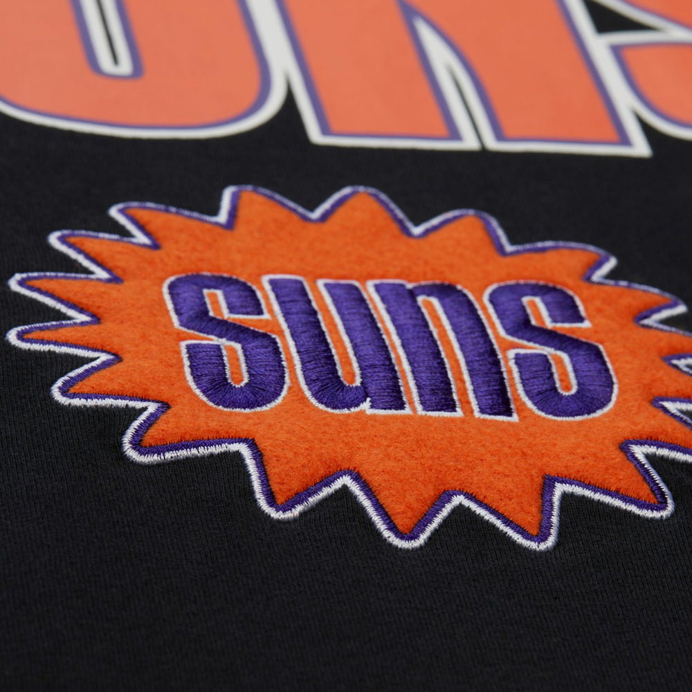 Black Phoenix Suns Hardwood Classics Throw It Back Premium T-Shirt | NBA