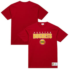 Red Houston Rockets Hardwood Classics Throw It Back Premium T-Shirt sale | NBA