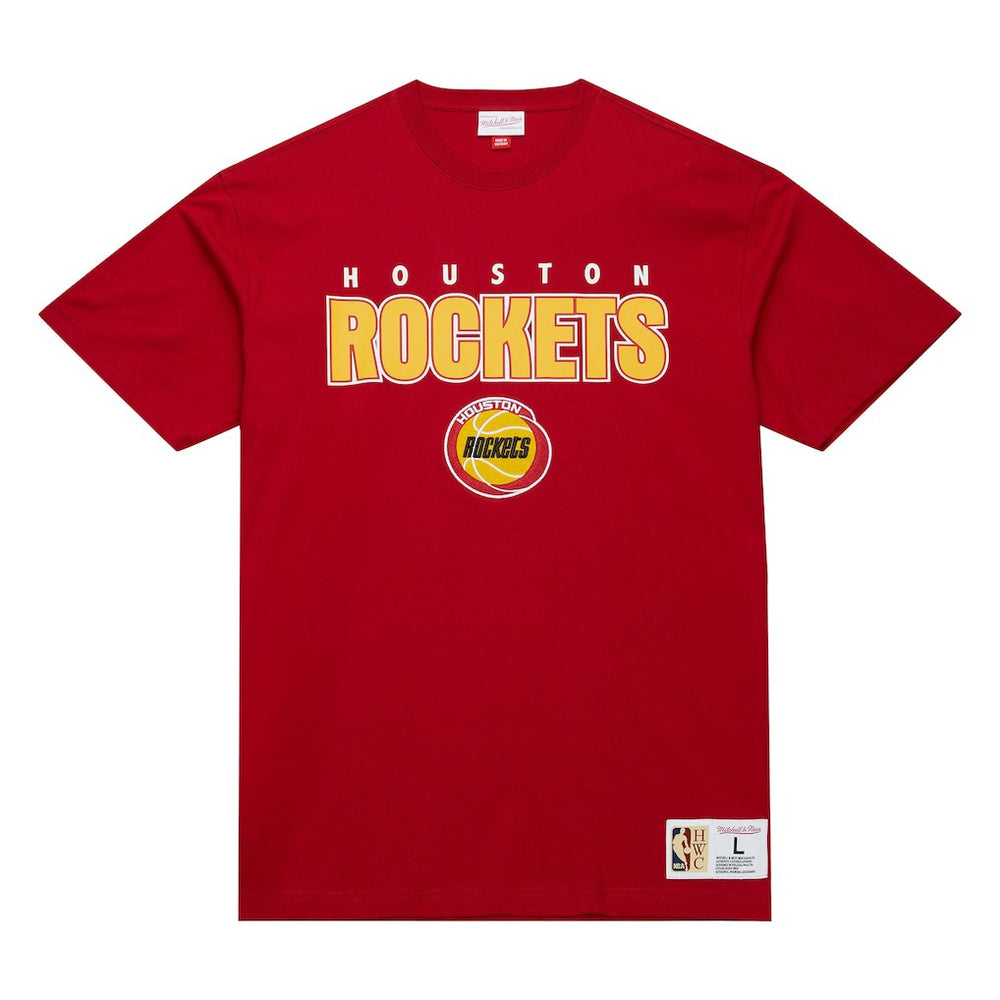 Red Houston Rockets Hardwood Classics Throw It Back Premium T-Shirt sale | NBA
