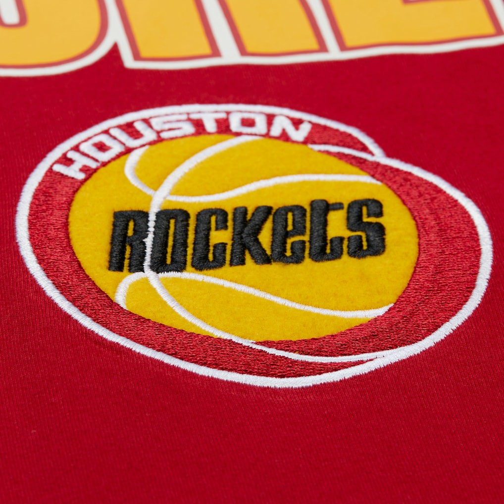 Red Houston Rockets Hardwood Classics Throw It Back Premium T-Shirt sale | NBA