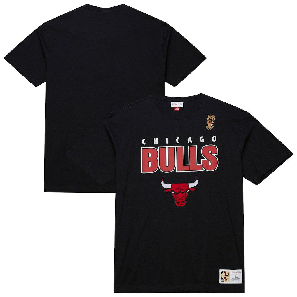 Black Chicago Bulls Hardwood Classics Throw It Back Premium T-Shirt sale | NBA